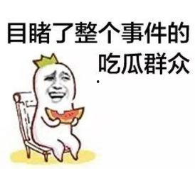 一个唏嘘的吃瓜群众视频